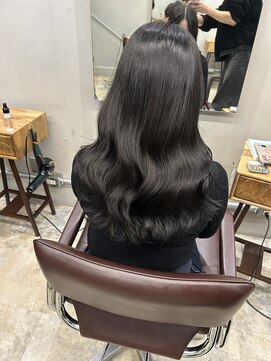 ラボアン 梅田店(lab.em.) 髪質改善艶カラー