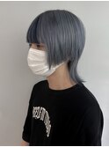 ▽□□▽中性ウルフ/ブルーシルバー