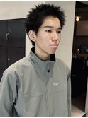 メンズベリーショートスパイキー/大矢