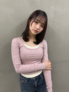 ガーデン 渋谷(GARDEN) 美髪イメチェンくびレイヤーミディアムワイドバングヘア