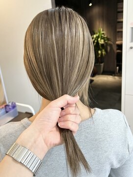 ラフテル(RAFTEL) 【RAFTEL 鴨井】ベージュハイライトカラー