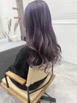 ヘアー アトリエ アンジー(Hair Atelier Angee)&nbsp;パープルカラー