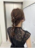 medium  hair arrange