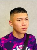 メンズ王道スキンフェード刈り上げワイルド