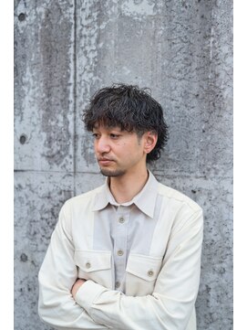 ハニー(HONEY) 波巻きスパイラルパーマ/波巻きパーマ/岡崎メンズパーマ