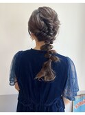 【ヘアセット】カジュアルアレンジ　畑瀬彩華