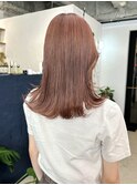 【天神.大名.今泉】ブリーチ1回でできるペールオレンジ