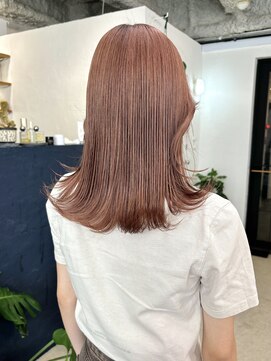 イースエモーション(ease et motion) 【天神.大名.今泉】ブリーチ1回でできるペールオレンジ