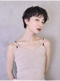 アッシュグレージュ/ニュアンスパーマ/オリーブカラー