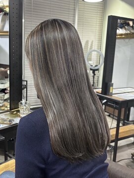 アルカナ 明治神宮前原宿(ARCANA) ハイライト　コントラストハイライト　グレージュ