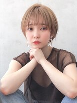 セイドット リー(Say. Ree)&nbsp;Say.外ハネボブくびれボブひし形ボブグレージュアッシュ表参道