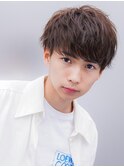 韓国メンズヘア/カルマパーマ/ニュアンスパーマ*渋谷/MEN'S/眉毛