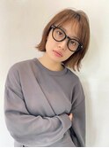 切りっぱなしボブ
