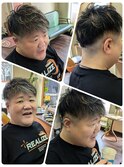 ツーブロック☆ハイライト