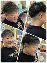 クリア 美容室&nbsp;ツーブロック☆ハイライト