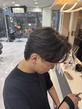 ウェーブス 大宮西口店(wave's) メンズ/パーマ/ニュアンスフェザーパーマ 目黒