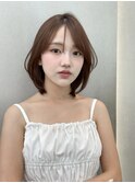 ◯ オリーブグレー/韓国/レイヤーカット/髪質改善/縮毛矯正/札幌