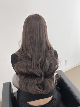 イオエ 表参道(ioe) 黒髪/オリーブグレー/小顔/ココアベージュ/髪質改善/縮毛矯正