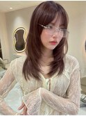 お洒落なレイヤーカットハッシュカットレイヤーボブ渋谷