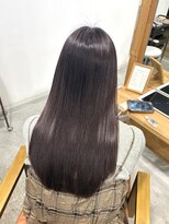 ユニカ 宇都宮(yunica)&nbsp;イメチェンヘアスタイル/ピンクベージュ/前髪カタログ/宇都宮