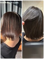 コルバース(COL BIRTH)&nbsp;マッシュショートボブ×髪質改善縮毛矯正