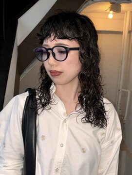 ボウ(BOW) medium curly perm[本町/心斎橋/堺筋本町/北浜/淀屋橋]