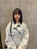 クレア 下北沢(CREA) ミルクティーブロンド/ダークブルー/デジタルパーマ/下北沢