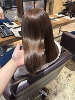 フークフーク(HOEK HOEK)&nbsp;hazel beige × straight