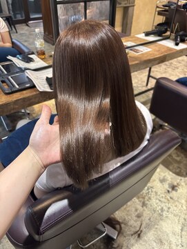 フークフーク(HOEK HOEK) hazel beige × straight