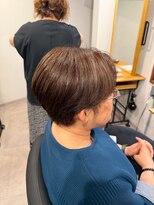 アフェクト 上大岡(affect)&nbsp;ダークパープル/ナチュラルショート/夏のヘアアレンジ/上大岡