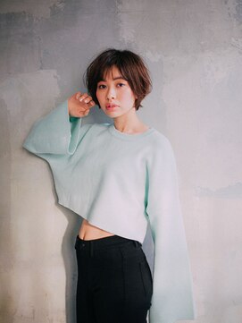 エクファ ヘア リゾート 大津 瀬田店(ex-fa hair resort) 【瀬田◆エクファヘアリゾート】ひし形×エアリーショート