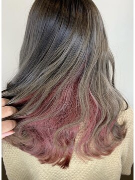 オル(Olu) 【MASAYA】インナーカラーピンク