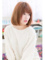 ミック ヘアアンドビューティー 大山店(miq  Hair&Beauty)&nbsp;甘めカラー♪ピュアツヤ♪ボブa
