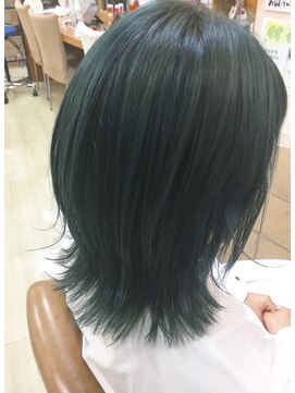 カミユウ ヘア アンド スパ(kamiyu hair&spa) ディープブルー