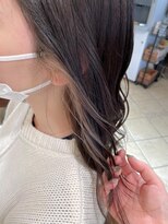 キャンバス バイ ネオリーブ 横浜西口(Canvas by neo.)&nbsp;チラ見えホワイトベージュインナーカラー○sn