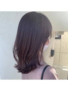 ステイシー(STACY) STACY  グレーベージュ×アッシュピンク(那覇 小禄 奥武山公園)