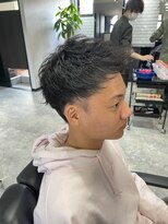 ボルド(MEN'S HAIR SALON BORDO)&nbsp;ジェットモヒカン×ゆるめパーマ