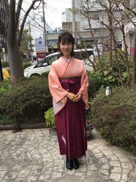 びようしつ あとりえ ボブ編み込みスタイル