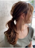 [The C 岩崎]20代 30代 40代 大人可愛いお洒落ポニーテール