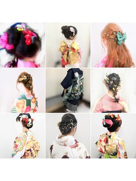 キスミー プラス(Kiss me +) 着付+ヘアセット/七五三、成人式、卒業式、結婚式