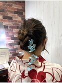 大人可愛いナチュラル華やかセット和風イベント和装