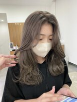 カッツ 駅家店(CUT S) 大人レイヤー×ミルクベージュ