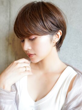 ラフィス ヘアー ピーチ 岡山店(La fith hair peach) 【La fith】 くびれショート×ニュアンスカラー