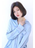 20代30代40代50代ショコラベージュボブルフカールベビーバング