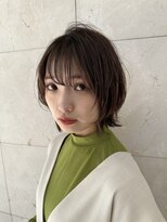 ロンド ストラーダ 心斎橋(Lond strada)&nbsp;シルキーベージュ×グレージュカラー【髪質改善/縮毛矯正】