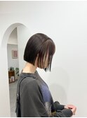 [佐賀/ボブスタイル/切りっぱなしボブ/ミニボブ/トリートメント]