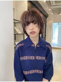 ショートウルフ　マッシュウルフ