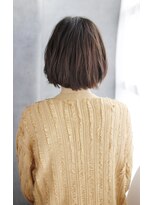 ダブルスタンダードプラスエヌ(W-STANDARD+n)&nbsp;20代30代40代　ダークアッシュで大人ボブ【松山】