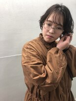 キジ(KIJI) ナチュラルショートパーマスタイル