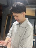 アップバング/men's/メンズカット/清澄白河/錦糸町